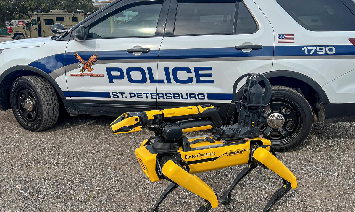 Un perro robot se incorpora a la Policía de Florida