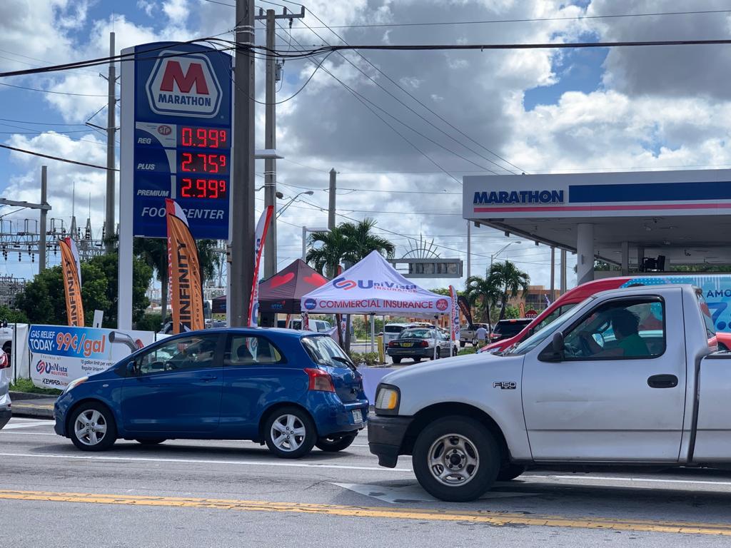 UniVista se anotó otro exitazo con la venta de gasolina con descuento