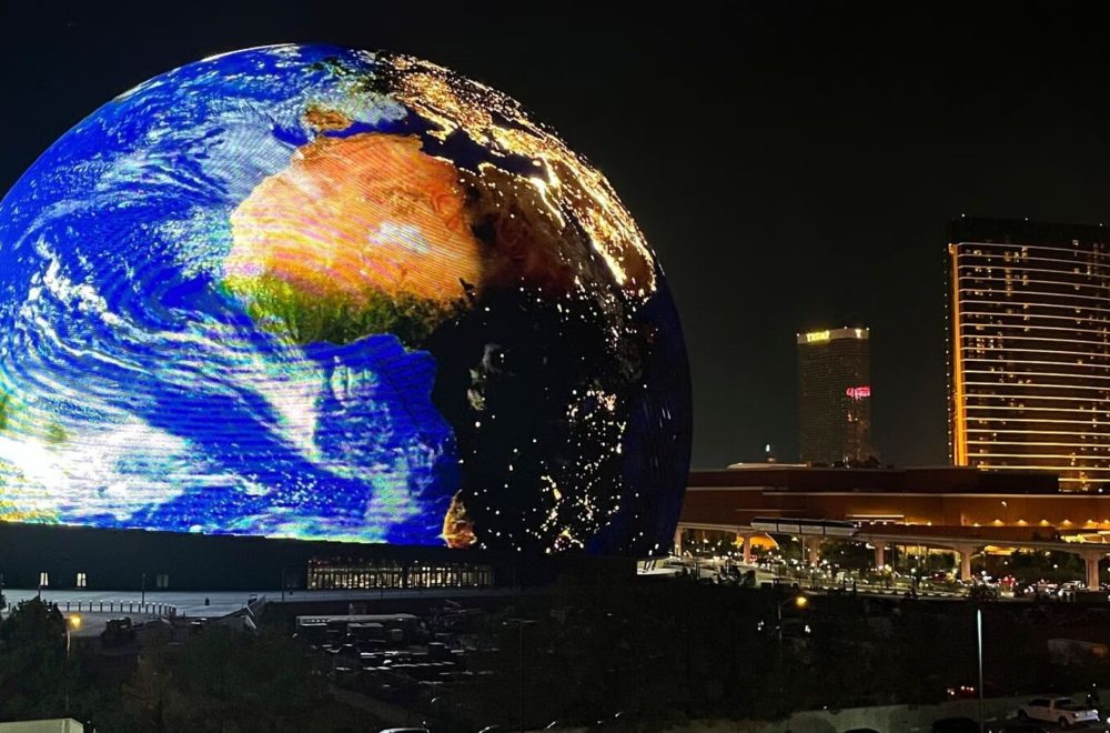 MDG Sphere, el innovador estadio en forma de esfera que hipnotiza Las Vegas