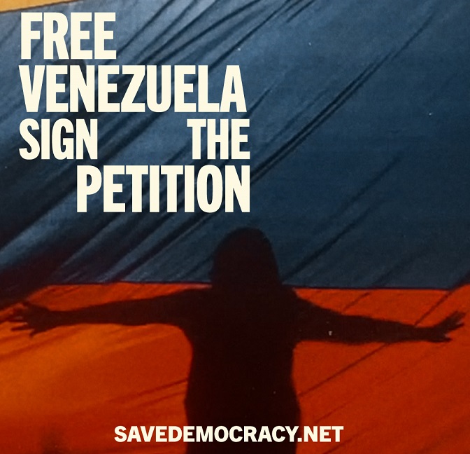 Organización Save Democracy lanza campaña para salvar la democracia en Venezuela