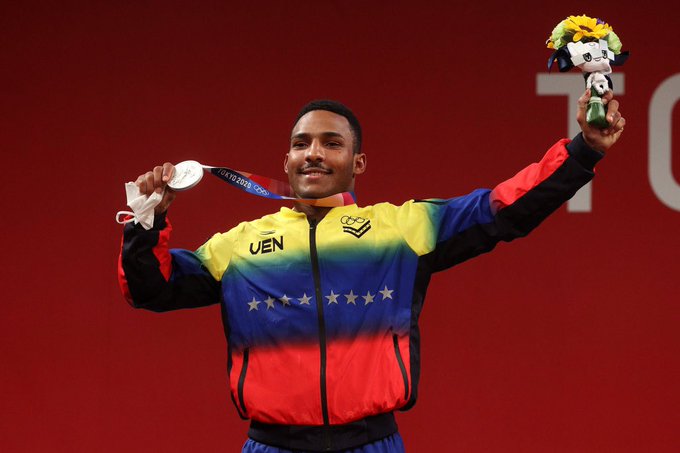 Venezuela logró su primera medalla en los Juegos Olímpicos Tokio 2020