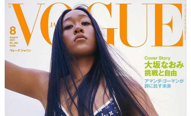 Naomi Osaka regresó a Instagram para mostrar su portada en Vogue (+Fotos)