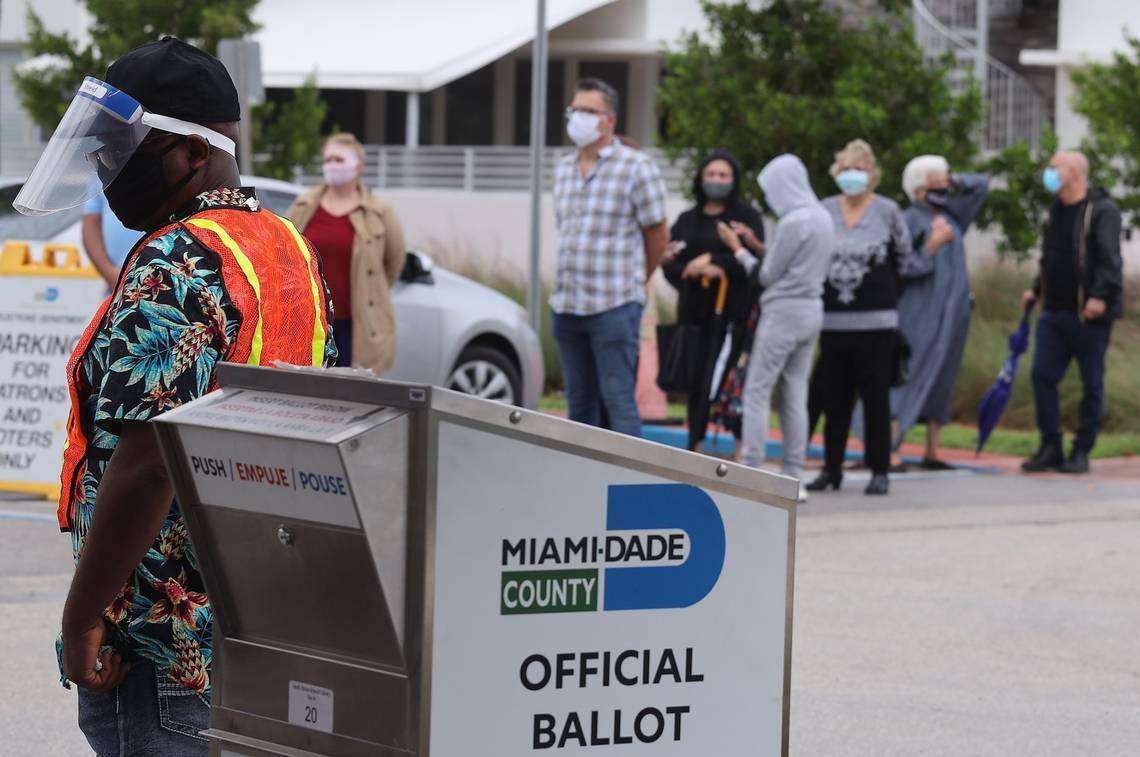 Este lunes residentes de Miami-Dade comenzarán las votaciones anticipadas