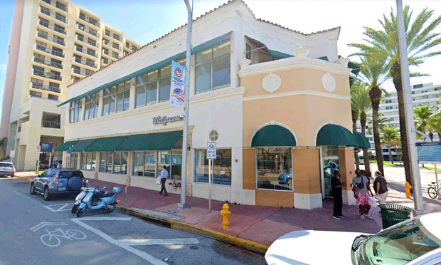 Walgreens de Miami Beach fue vendido por $33 millones
