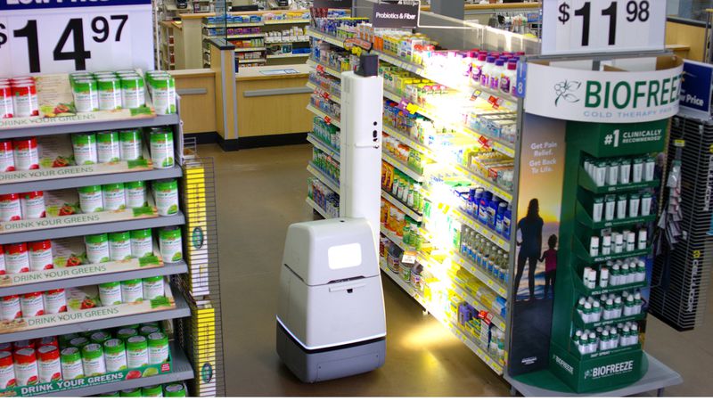 ¡LLegó el futuro! Walmart de Florida emplea robots para limpiar pisos