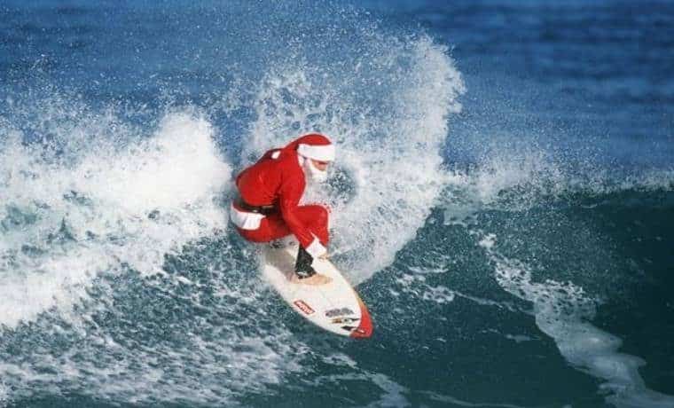 ¿Has visto a un Santa surfeando?: Cocoa Beach se prepara para recibir a muchos de ellos