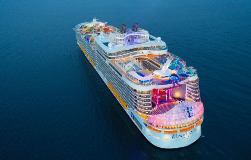 El mayor crucero del mundo llegó a Florida
