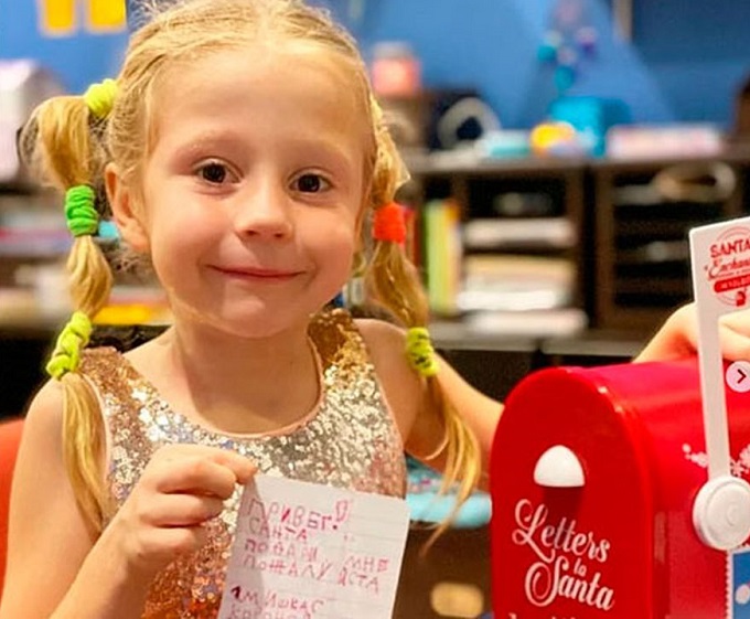 Niña “Youtuber” se convirtió en la mejor pagada en el 2021