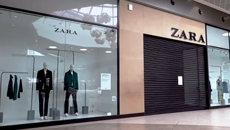 Grupo Inditex, dueño de Zara, venderá sus tiendas en Rusia