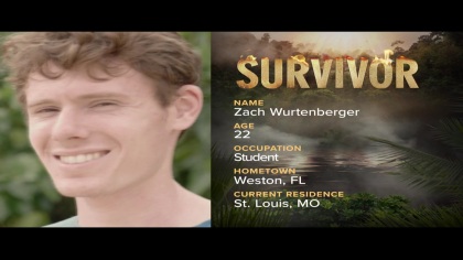 Un estudiante de Florida competirá en la edición 42 de Survivor