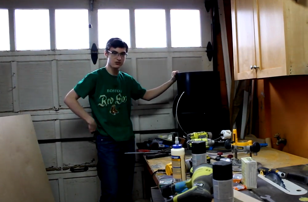 ¡Asombroso! Joven de 17 años construye en su casa un telescopio de alta potencia