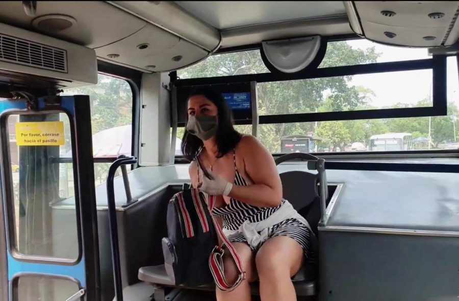 ¡Lo contó TODO! Habló la actriz porno que escandalizó a Cali por filmar un video triple XXX en un bus