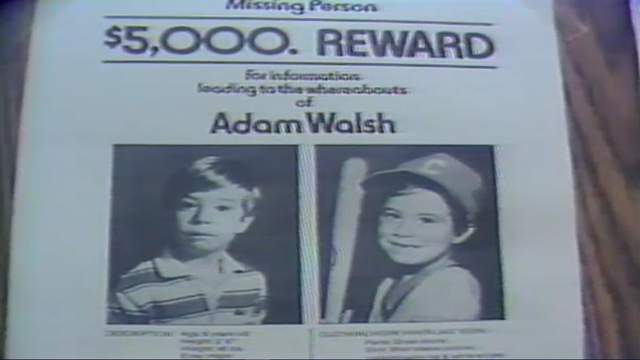 Secuestro y asesinato de Adam Walsh no se olvida tras 40 años