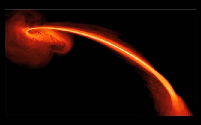 ¡Por primera vez! NASA capta cuando agujero negro aniquila una estrella (Video)