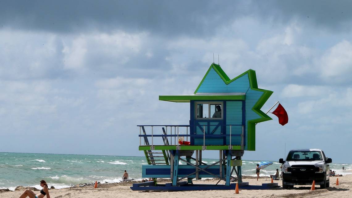 Alerta de riesgo para los bañista de Miami-Dade, Broward y Palm Beach este fin de semana