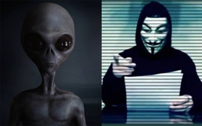 “Los aliens nos atacarán pronto”, Anonymous revela los secretos del Área 51
