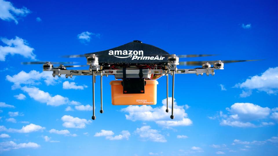 ¡Buena noticia para Amazon! FAA autorizó el vuelo de sus drones (Fotos)