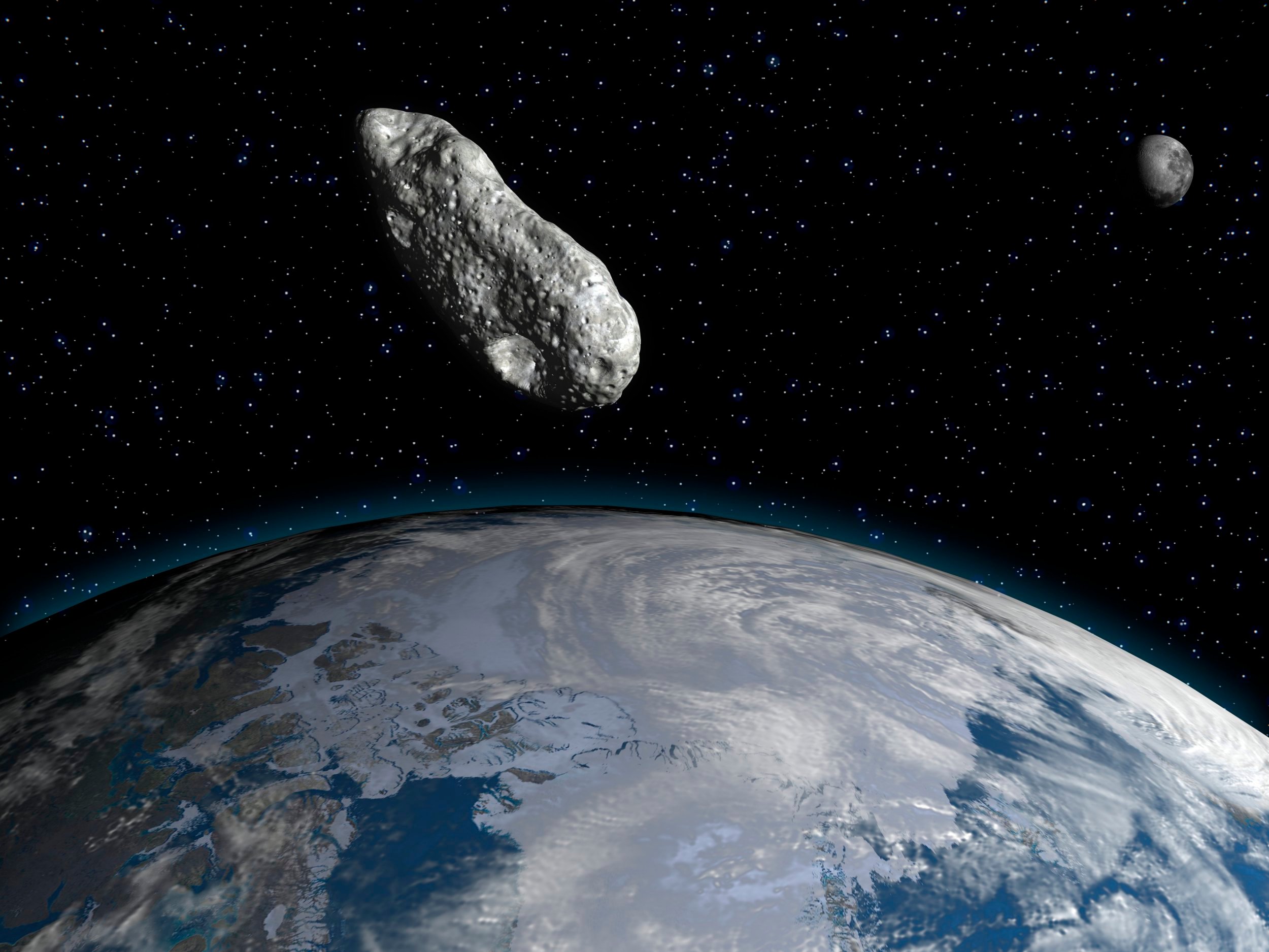 Asteroide del tamaño de la Gran Pirámide transitó muy cerca de la Tierra