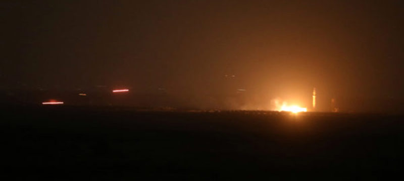 Israel bombardeó almacenes de armas iraníes en Siria