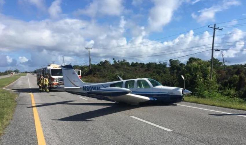 Por una falla mecánica avioneta privada aterrizó de emergencia en Florida