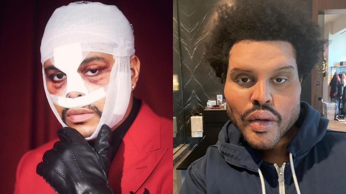 ¡No creerás! La impactante transformación de The Weeknd