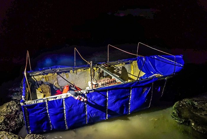 Capturaron a 12 balseros cubanos tras llegar a Key West