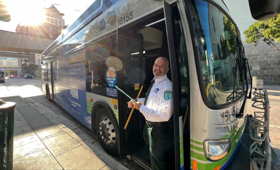 Viajar en autobús será gratis en el condado de Miami-Dade