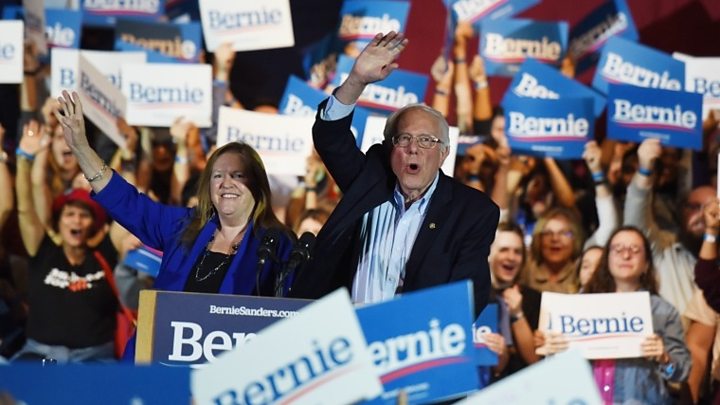 Contundente triunfo de Bernie Sanders en comités presidenciales de Nevada