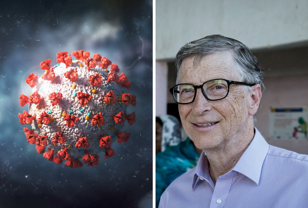 Bill Gates no se salvó del COVID-19 resultando positivo