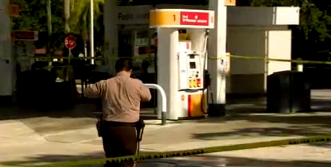 Hombre en estado crítico tras tiroteo en gasolinera de Miami-Dade
