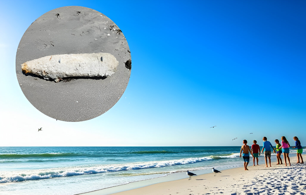 Niños hallan bomba de la Segunda Guerra Mundial en playa de Florida