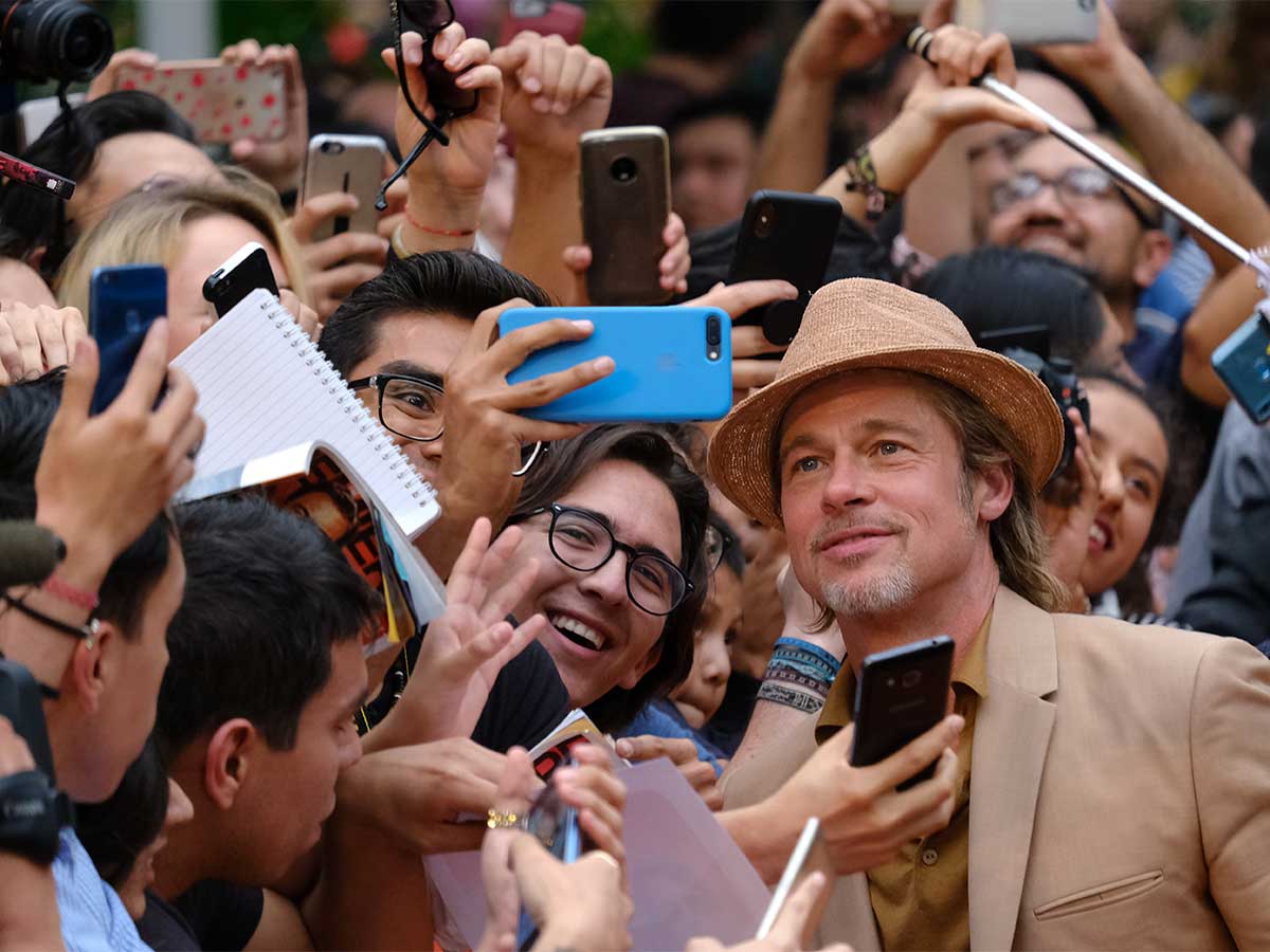 Brad Pitt enloqueció a sus fans en México