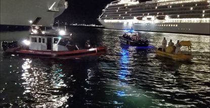 Encontraron cadáver de un hombre de Florida que cayó de un crucero en Puerto Rico