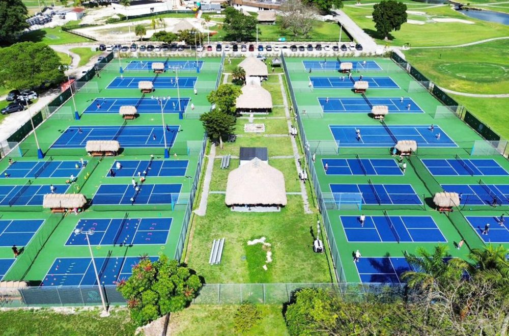 David Ensignia Tennis Academy inaugura el club de Pickleball más grande de Miami