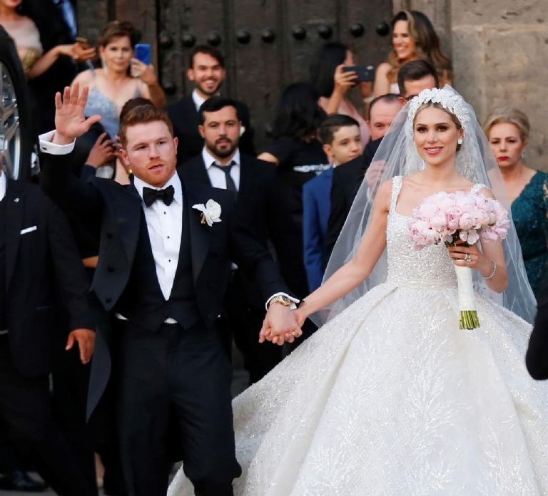 Todos los detalles de la boda de “Canelo” Álvarez y Fernanda Gómez