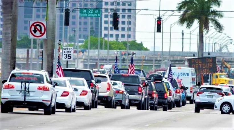 Caravana de guías religiosos llamó a la unidad de Miami ante la injusticia