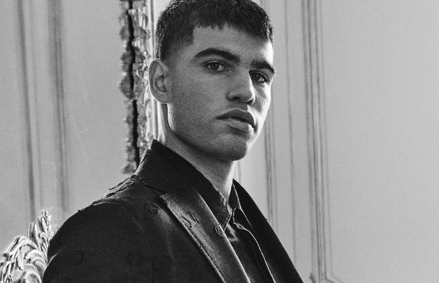 Louis Vuitton on X: .@carlosalcaraz for the Men's New Formal Collection.  With a captivating flourish, the House Ambassador boldly embodies the  contemporary elegance of Louis Vuitton's cultivated codes. #LouisVuitton   / X