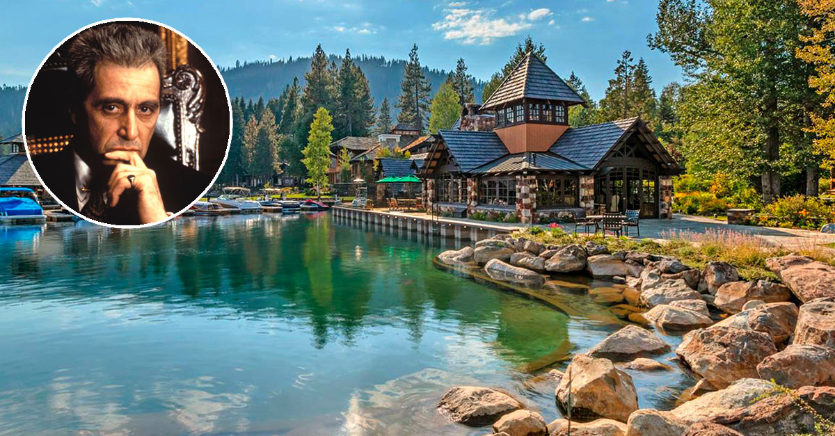 ¡Ideal para los fans del filme Padrino II! Venden la mansión de Lake Tahoe en $ 5.5 millones
