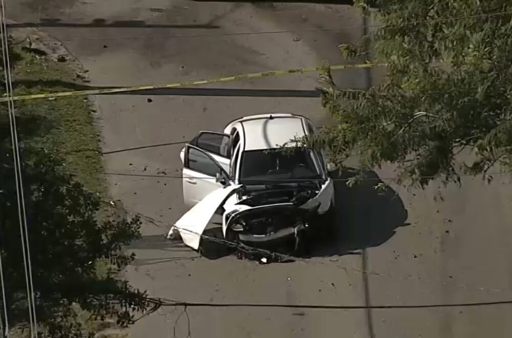 Choque en Miami deja a un bebé hospitalizado y a tres adolescentes prófugos
