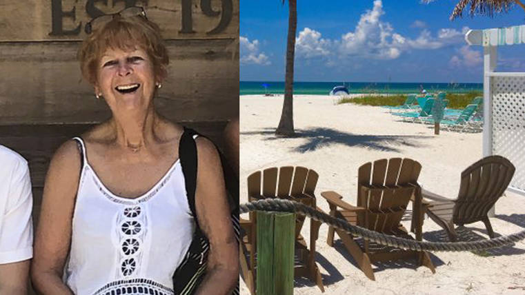 Una mujer de Florida muere después de contraer una bacteria come-carne en la playa