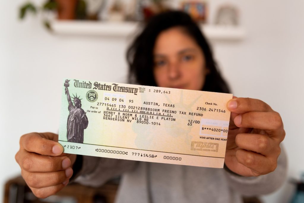 cheque de estimulo