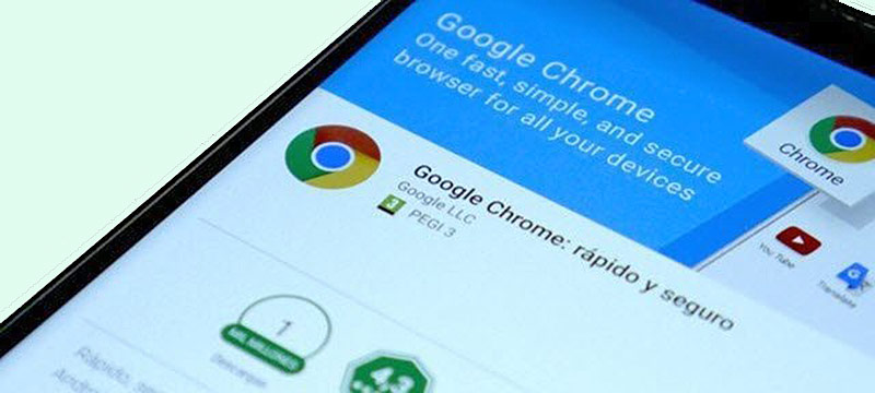Google Chrome mejora navegación web para plataformas Android