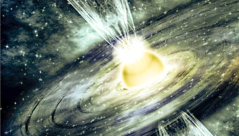 La estrella muerta cuya radiación develaría un misterio del universo