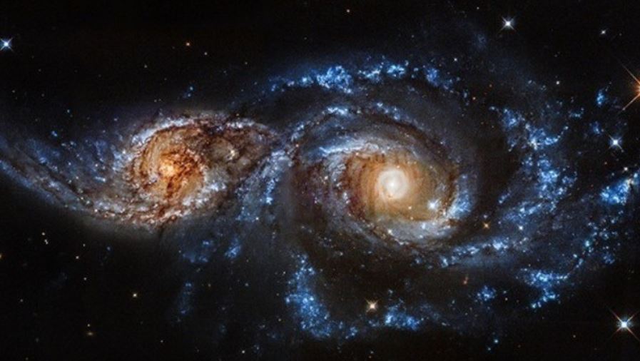 ¡Increíble! Astrónomos descubren colisión de dos galaxias