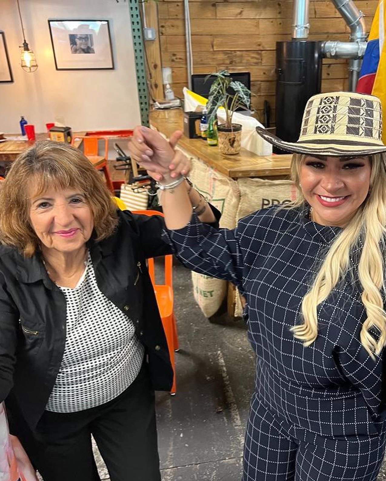 Sophia Lacayo pisa fuerte con la comunidad colombiana de Doral