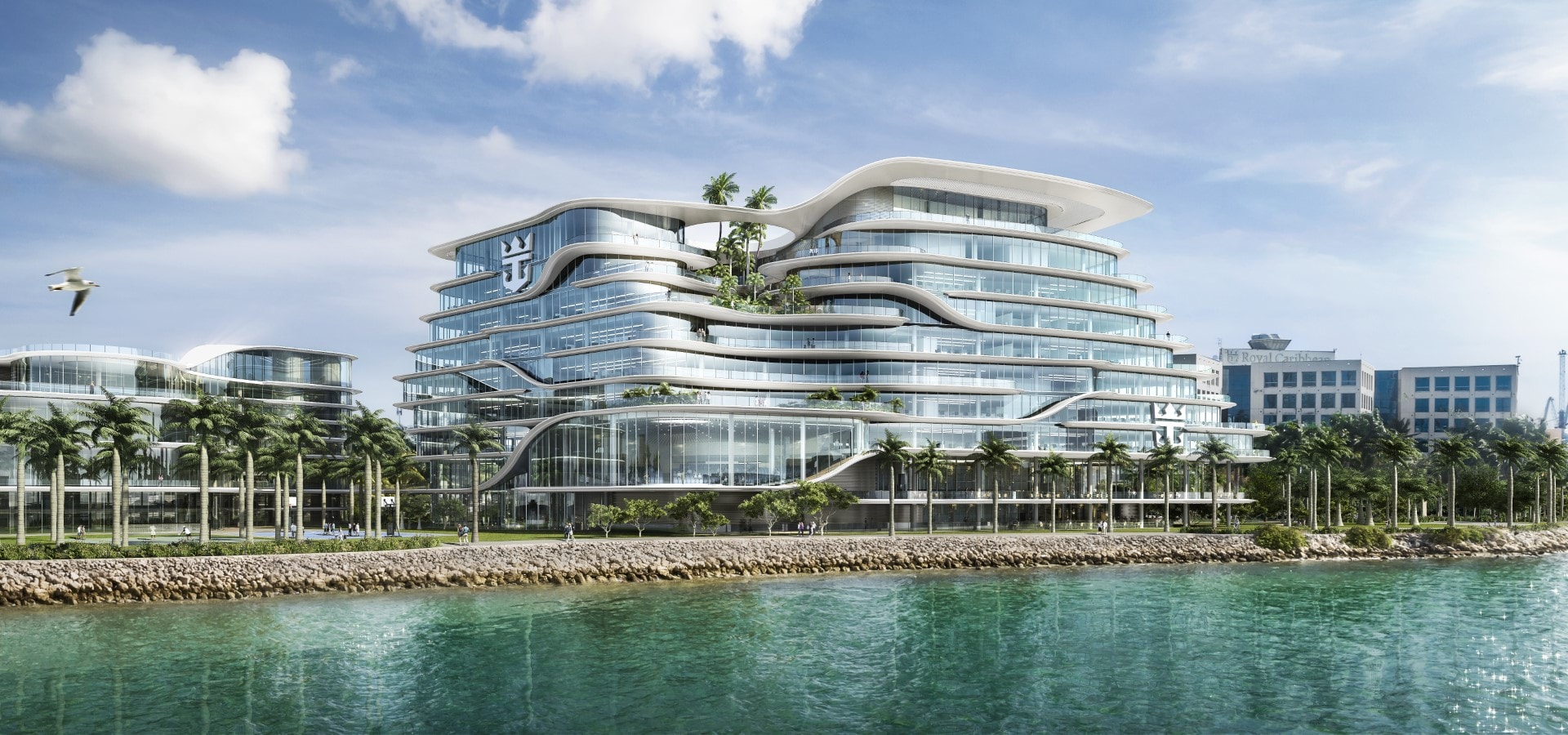 Royal Caribbean reanudará construcción de sede en Miami