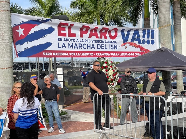 EN FOTOS: Caravana por la libertad en Miami en apoyo a movilización en Cuba