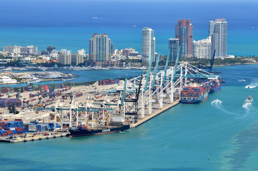 Puertos de Florida piden ayuda para evitar perdidas millonarias por COVID-19