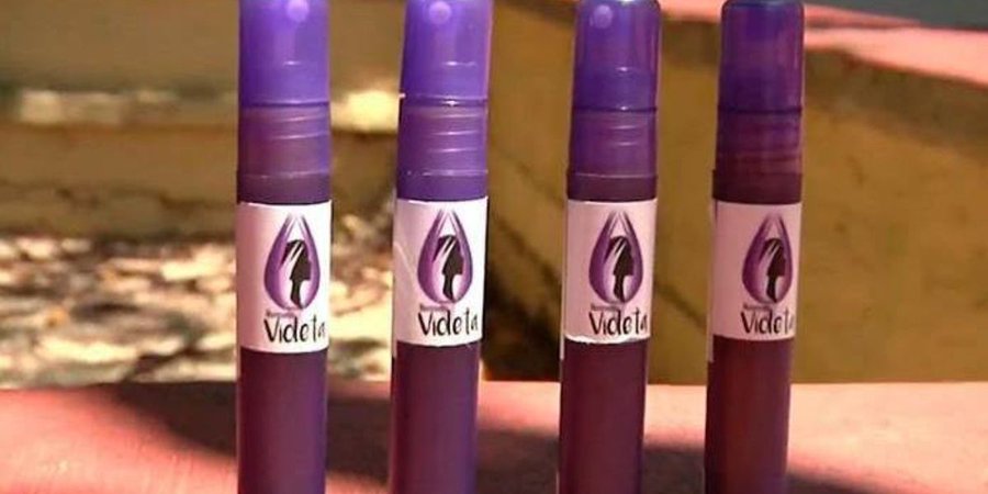 “Gas violeta” es la nueva arma contra los acosadores