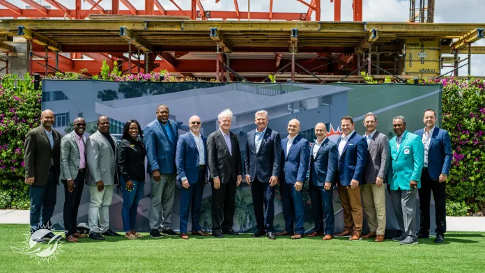En el Hard Rock Stadium inició construcción de complejo médico y bienestar